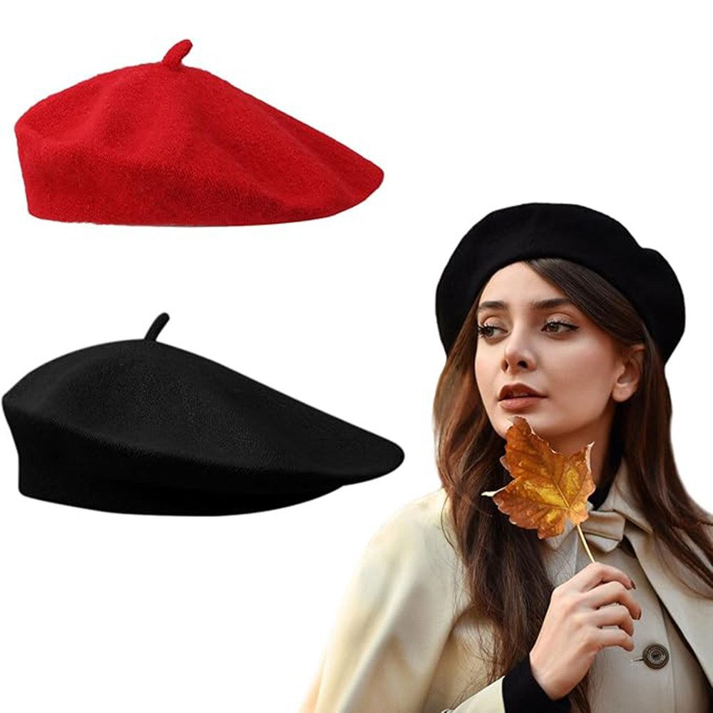 Coonoor Baskenmütze Französischer Stil Barett, Damen Baskenmütze, Klassishe günstig online kaufen