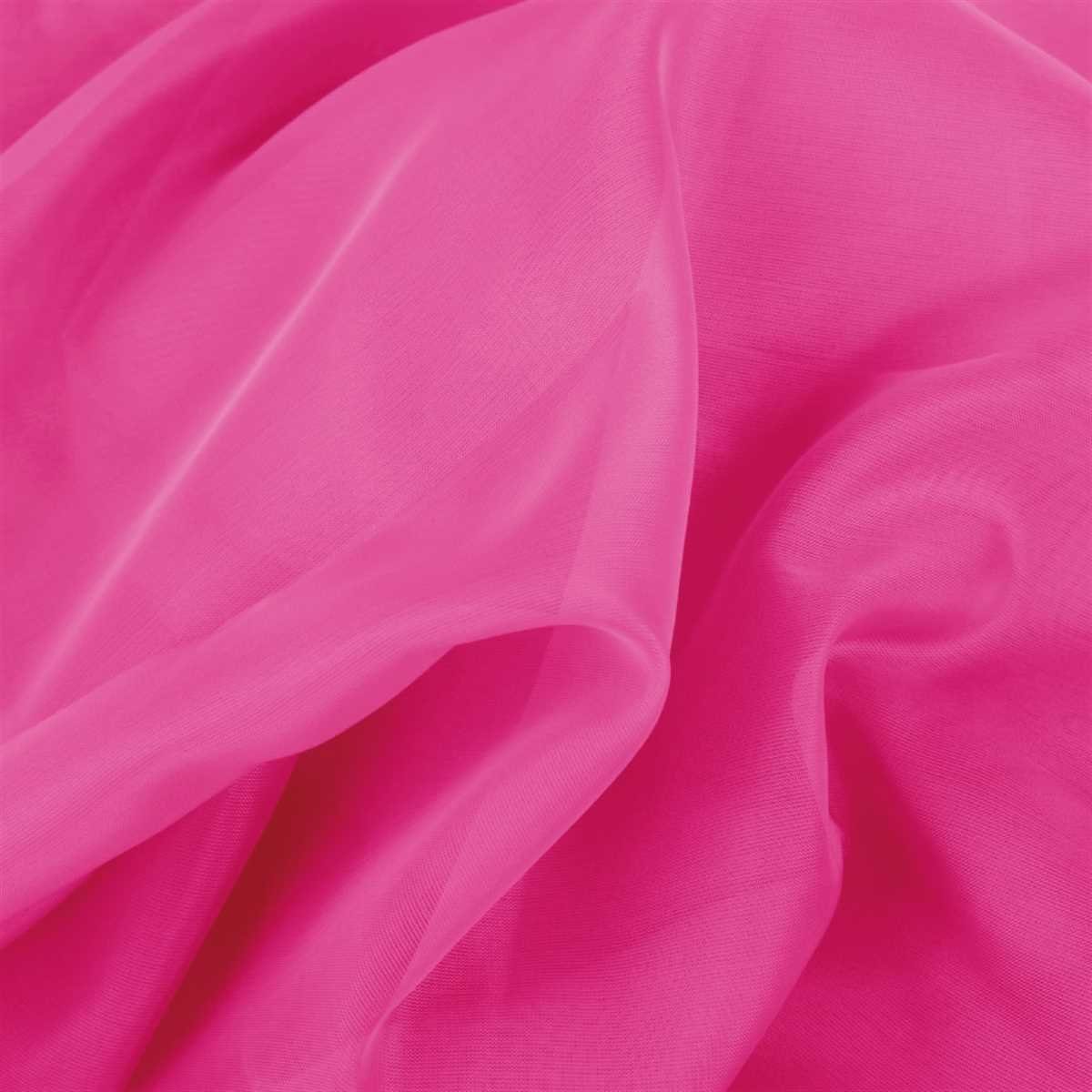 Vorhang, Bestlivings, Ösen (2 St), Voile, Gardinenset "Transparent" Ösenschals) Pink transparent, (2