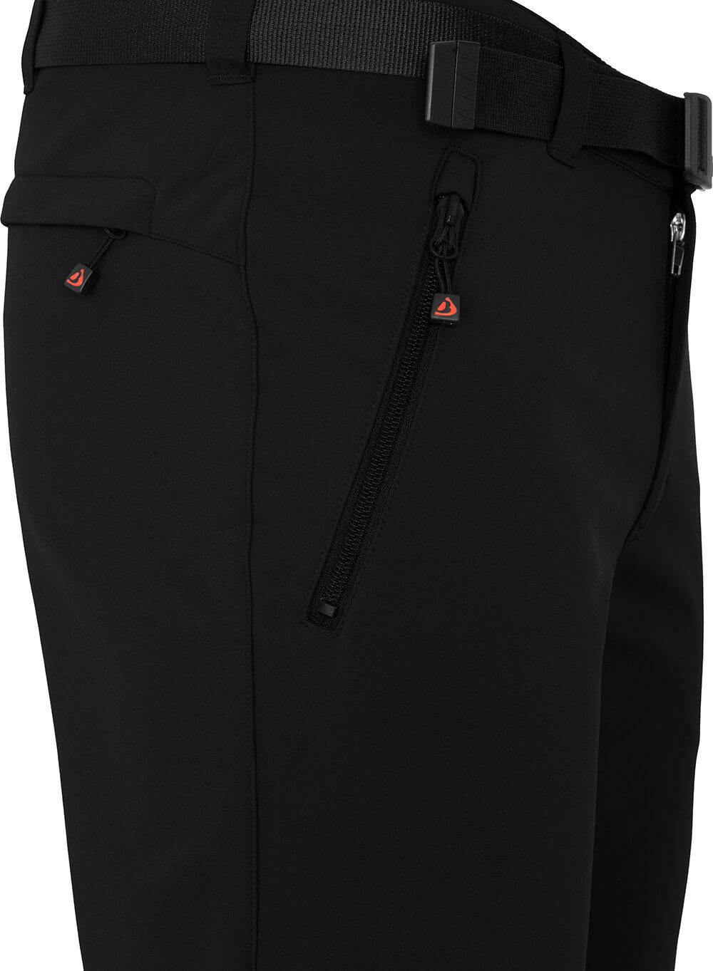 Bergson Outdoorhose ONETREE Herren Winter Softshellhose, winddicht, mit warmem Innenfleece, Norma