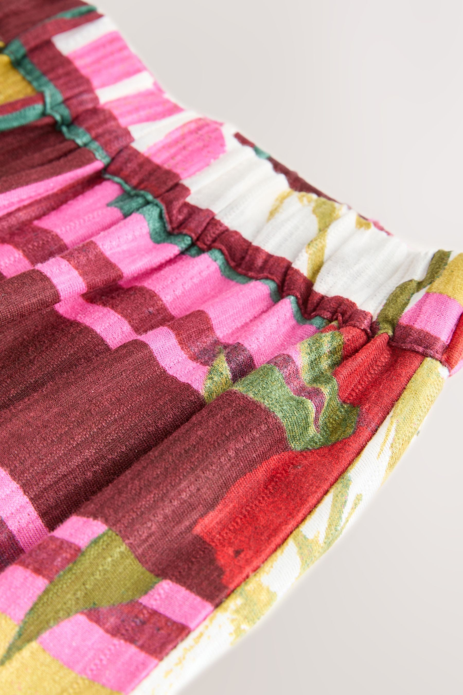 Next Maxirock Maxi-Stufenrock aus Baumwolle (1-tlg)