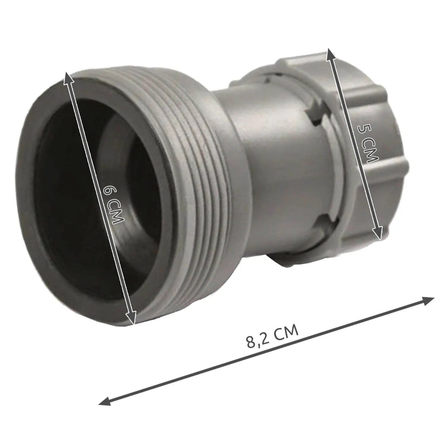 BESTWAY Schlauchadapter Poolschlauch Adapterset Verbindungsstück, (Spar-Set, 2-St., 32/38 mm langlebig), Übergang 32/38 mm, korrosionsbeständig, 2er-Set