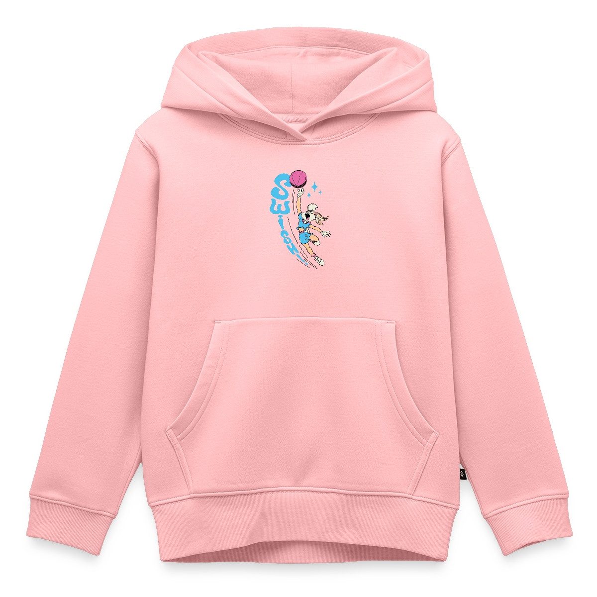 Spreadshirt Hoodie Looney Tunes Lola Bunny Swish Basketball-Design Kinder Premium Hoodie (1-tlg)