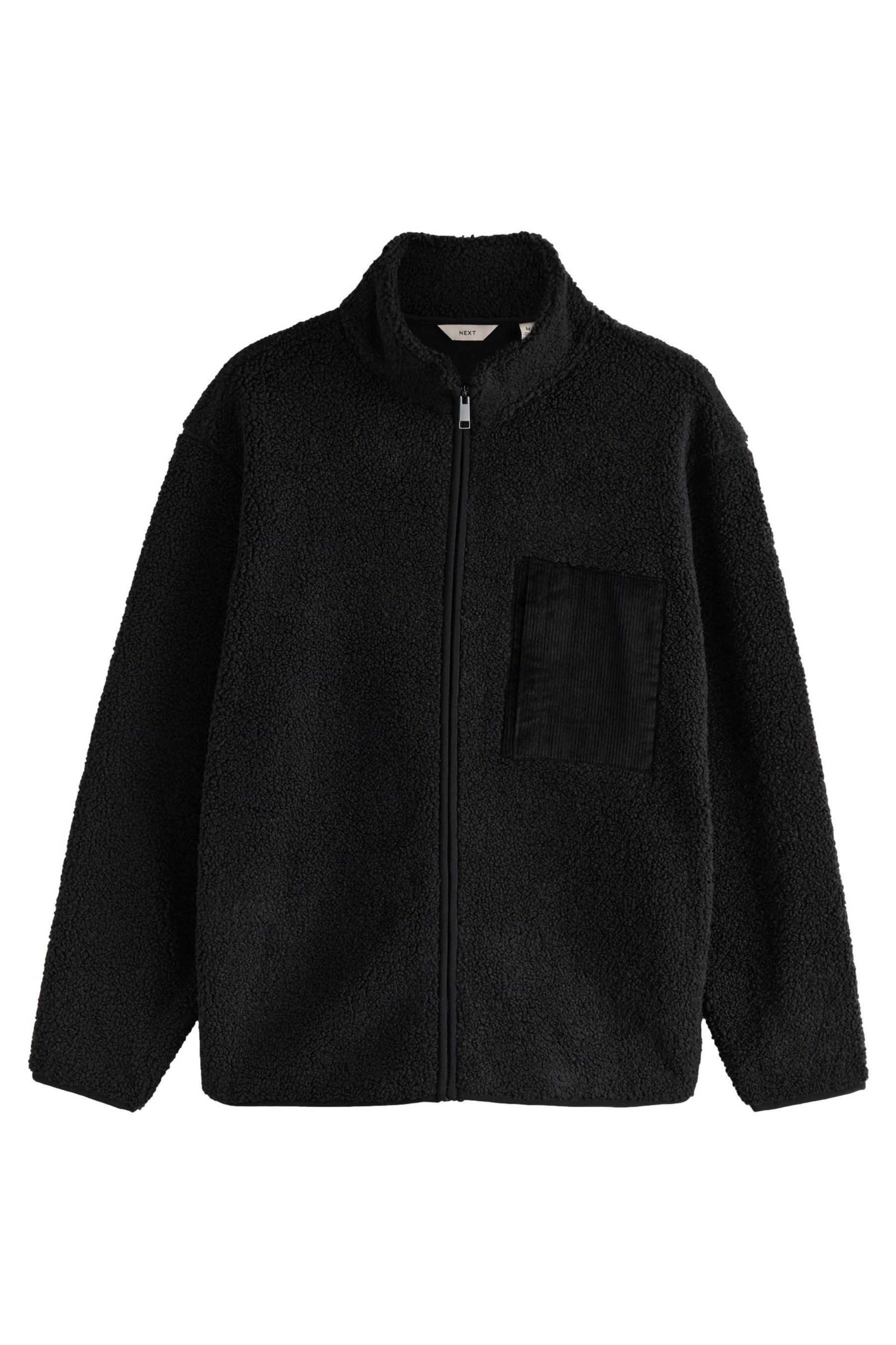 Fleecejacke Fleece-Kapuzenjacke mit Reißverschluss