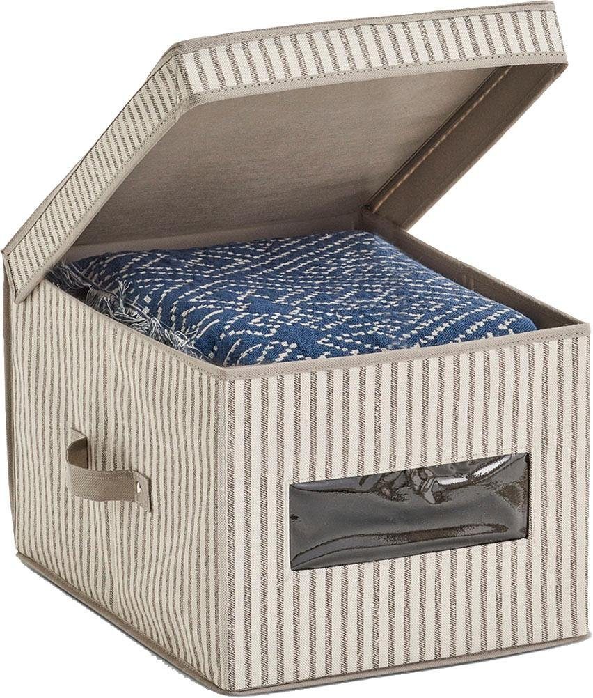 Zeller Present Aufbewahrungsbox »Stripes«, Vlies, beige online kaufen