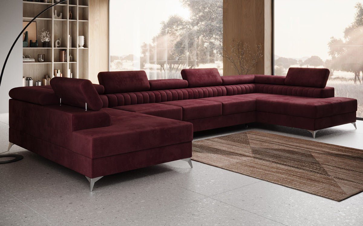 Luxusbetten24 Schlafsofa Designer Sofa Aurea U günstig online kaufen