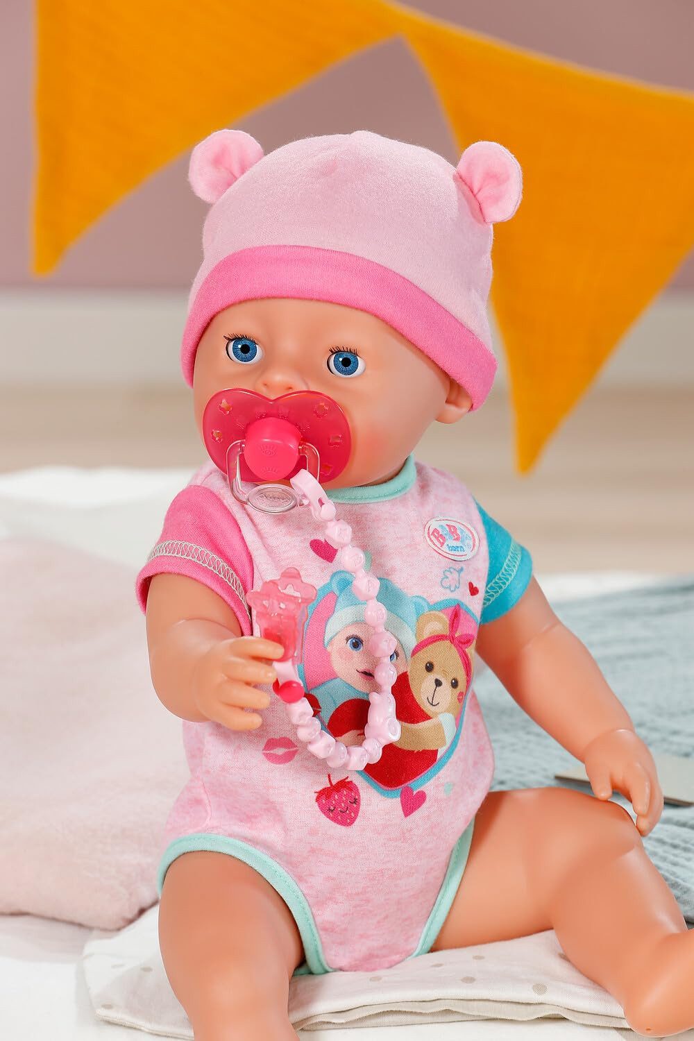 Baby Born Schnuller BABY Born Magischer Schnuller mit Clip, 2fach Sortiert für 43cm – Bild 3 von 5
