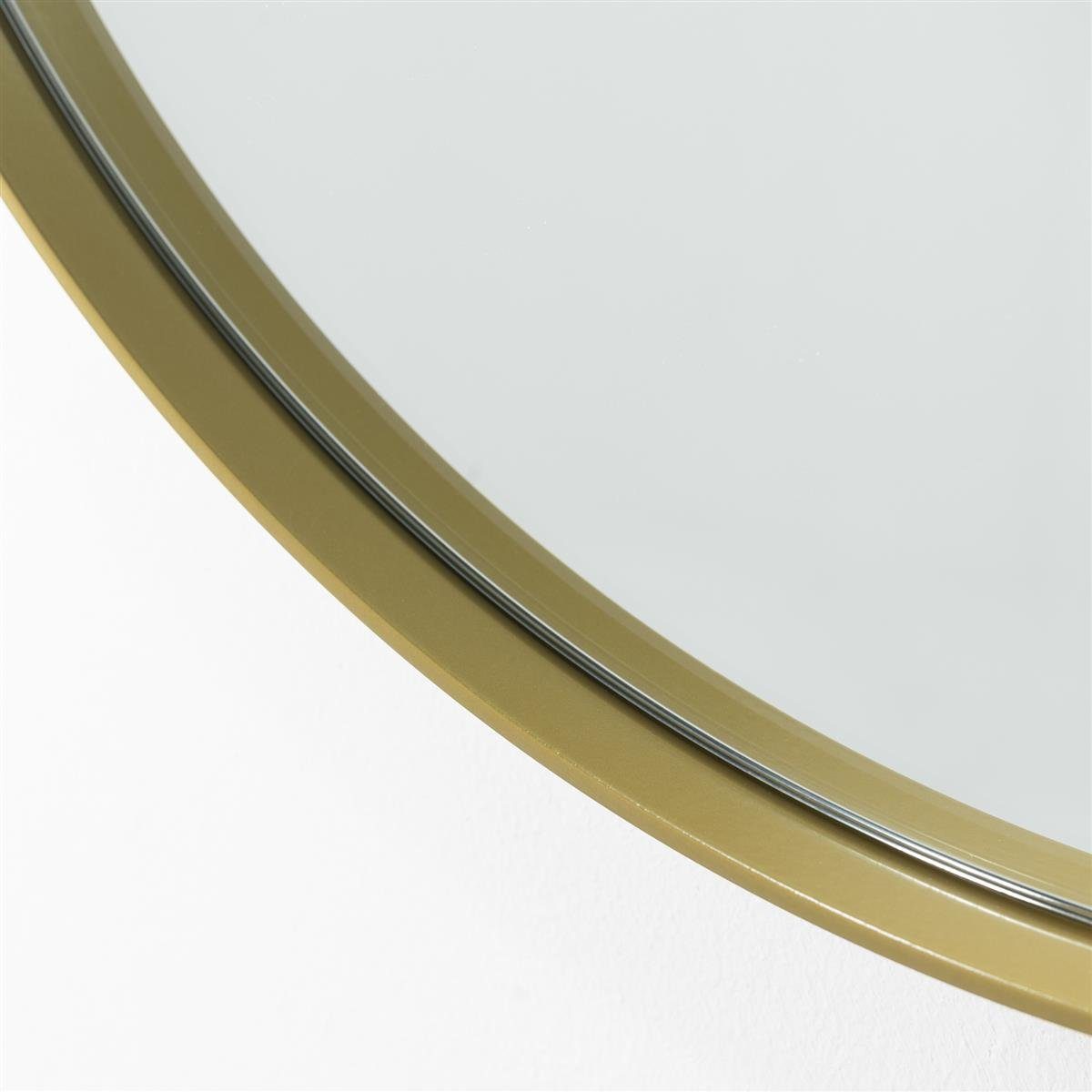 Spinder Design 5 90cm Donna Gold goldfarben Rund Spinder Spiegel goldfarben Spiegel 