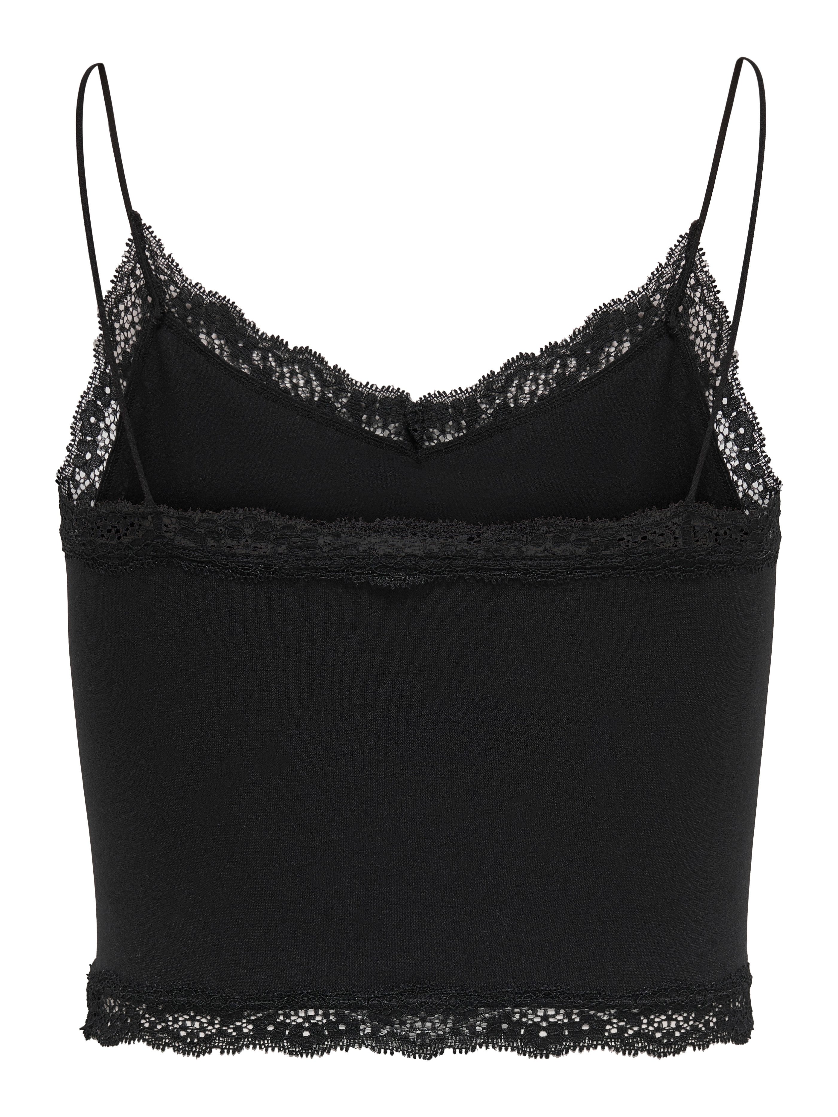 ONLY Trägertop ONLVICKY LACE SEAML 2-PACK CROPPED TOP (Packung, 2-tlg)