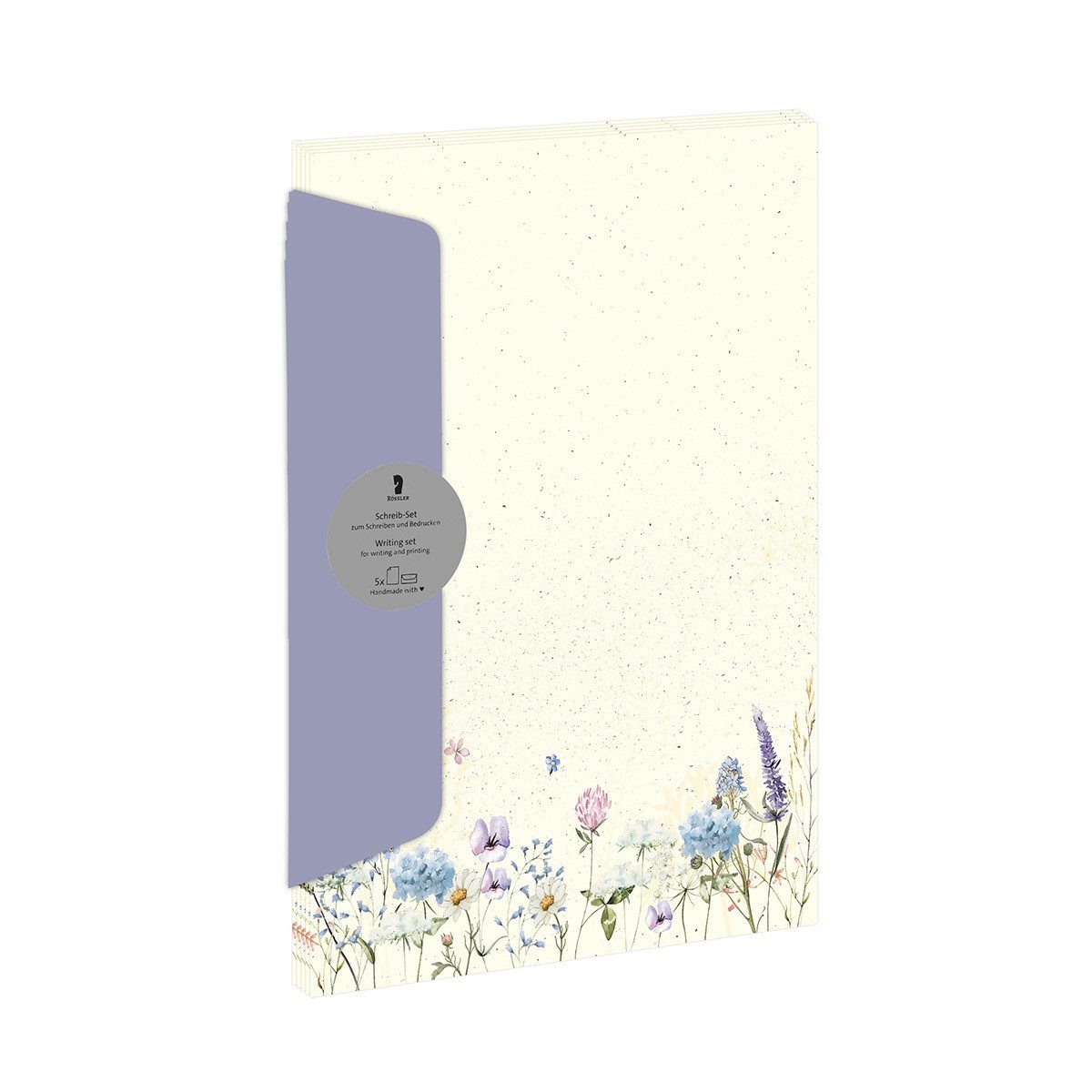 Rössler Briefpapier RÖSSLER Briefpapier Set Valerie 5 Blatt DIN A4