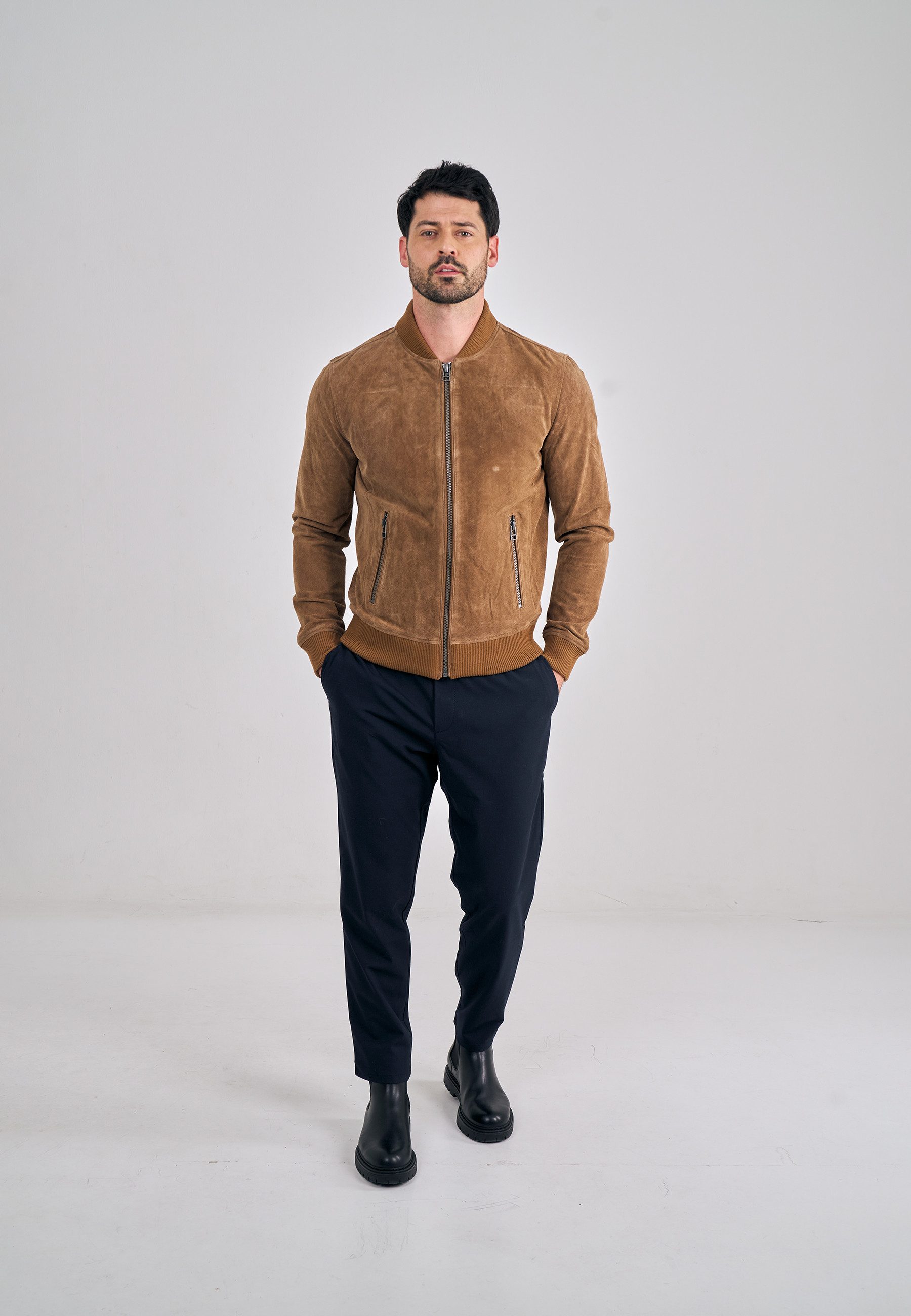 Freaky Nation Lederjacke Ted günstig online kaufen