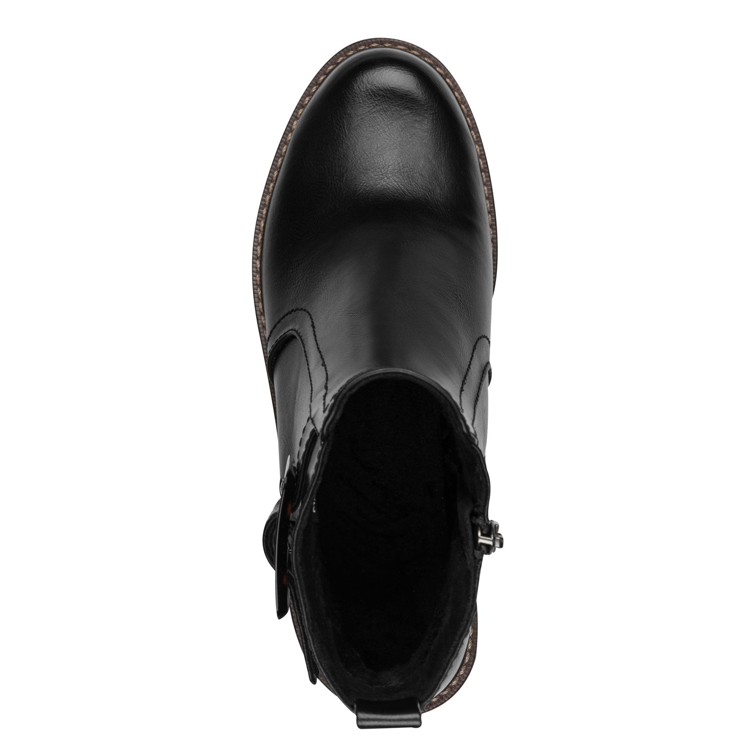 MARCO TOZZI Stiefelette Blockabstz, Herbstboots in veganer Verarbeitung