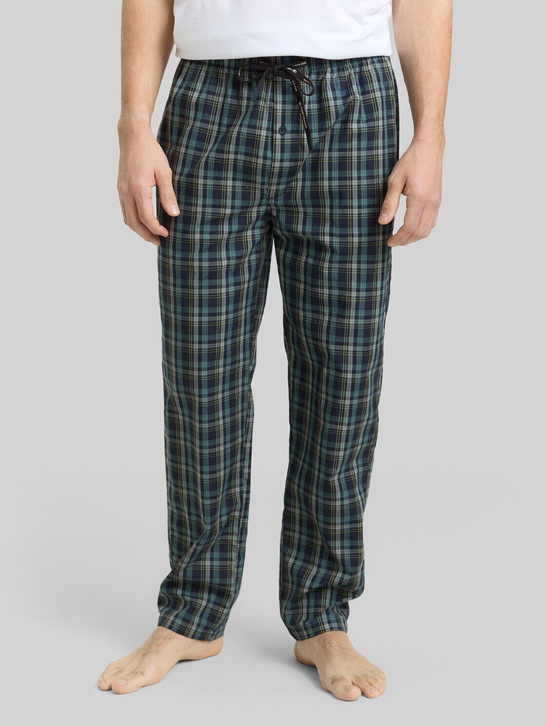 TOM TAILOR Pyjama Unterwäsche (1 tlg) Pyjama-Hose aus Baumwolle