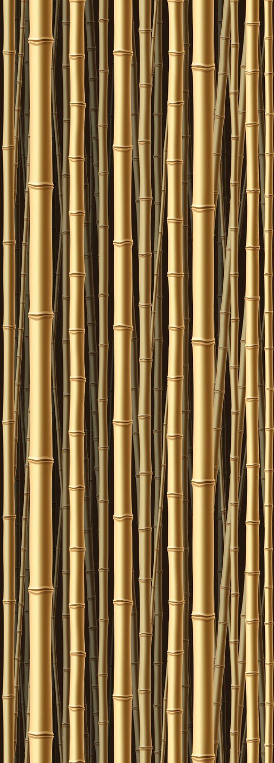 queence Vinyltapete Federigo, glatt, Holz, Motiv, Retro, bedruckt, gemustert, 90x250cm, selbstklebend, kinderleichte Anbringung, Sticker