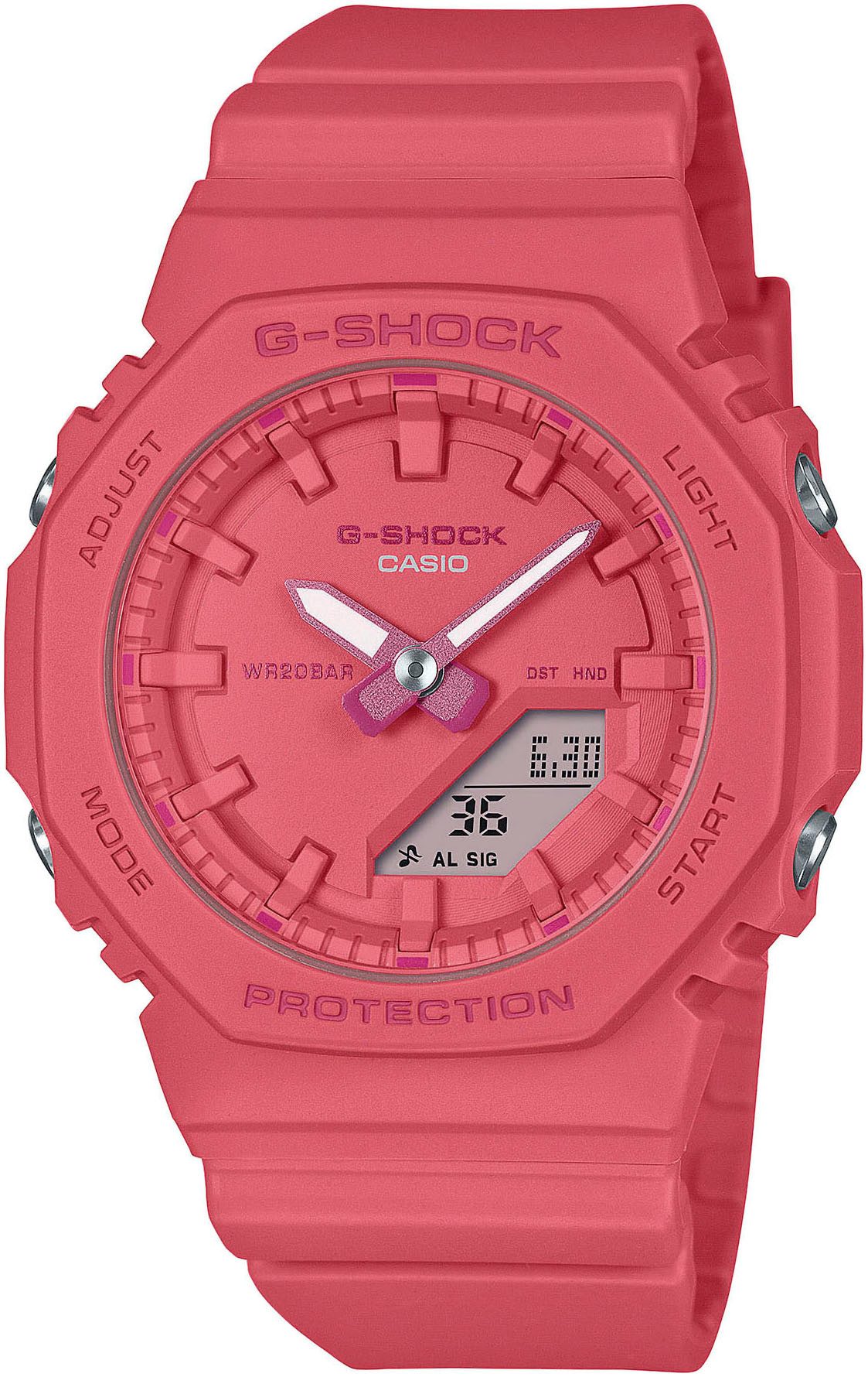 CASIO G-SHOCK Chronograph, Quarzuhr, Armbanduhr, Damen, Herren, digital, bis 20 bar wasserdicht