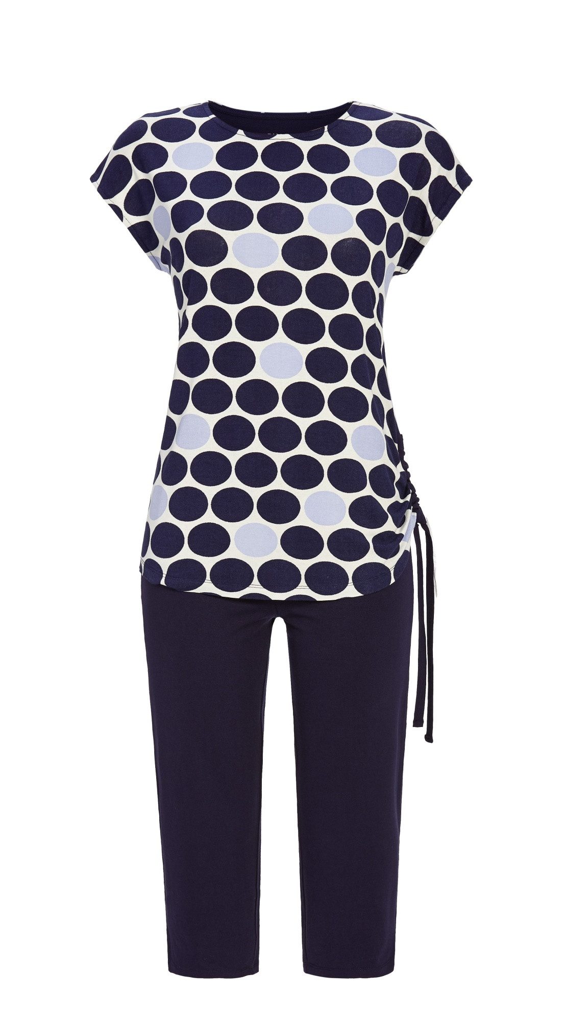 Pyjama Anzug mit Caprihose