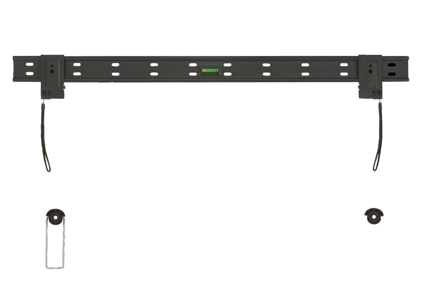 fix, (bis Zoll, 70 VESA unabhängig, Wasserwaage, bis Schwaiger schwarz) TV-Wandhalterung, 011 integriete LWH3263 50kg,