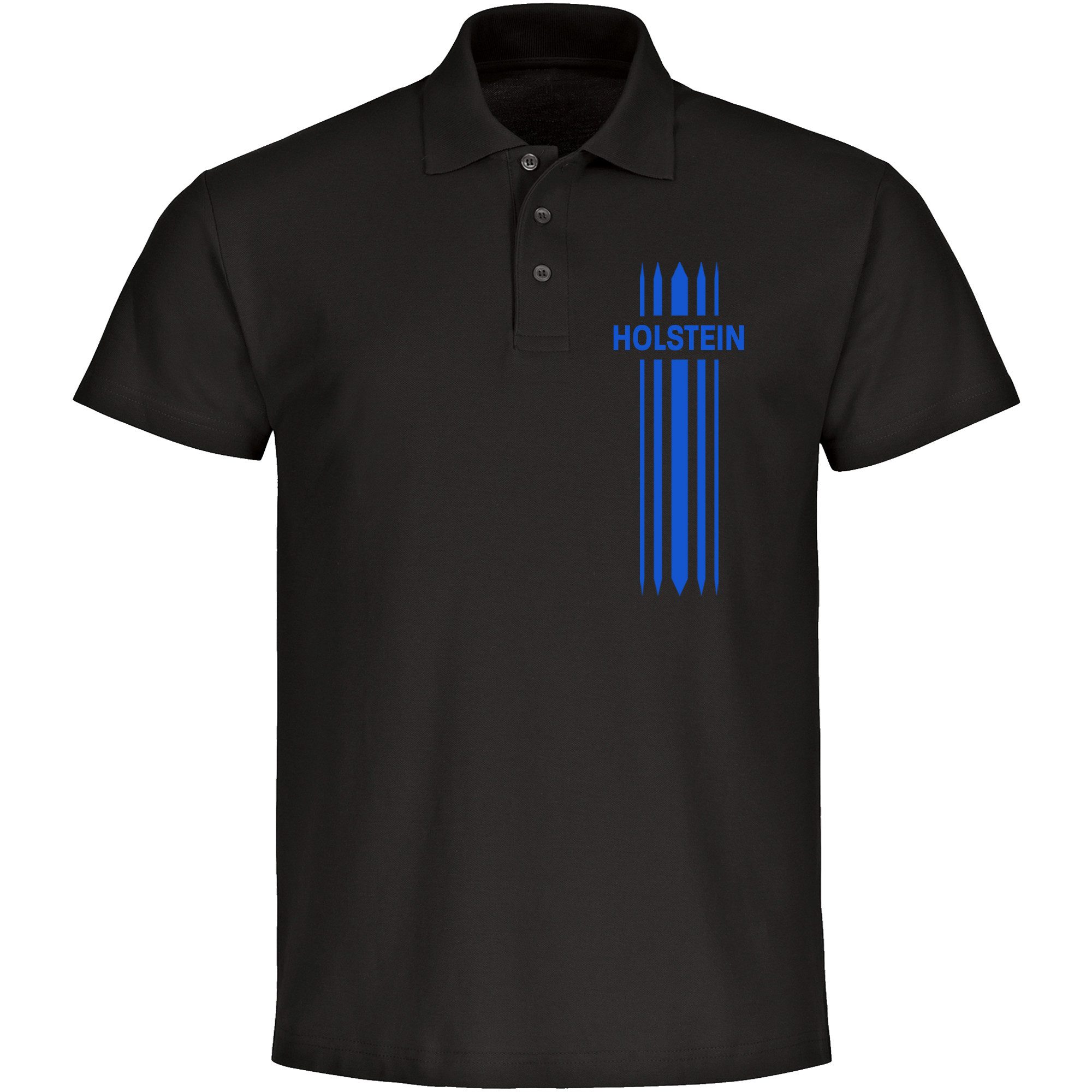 multifanshop Poloshirt Holstein - Streifen - Polo