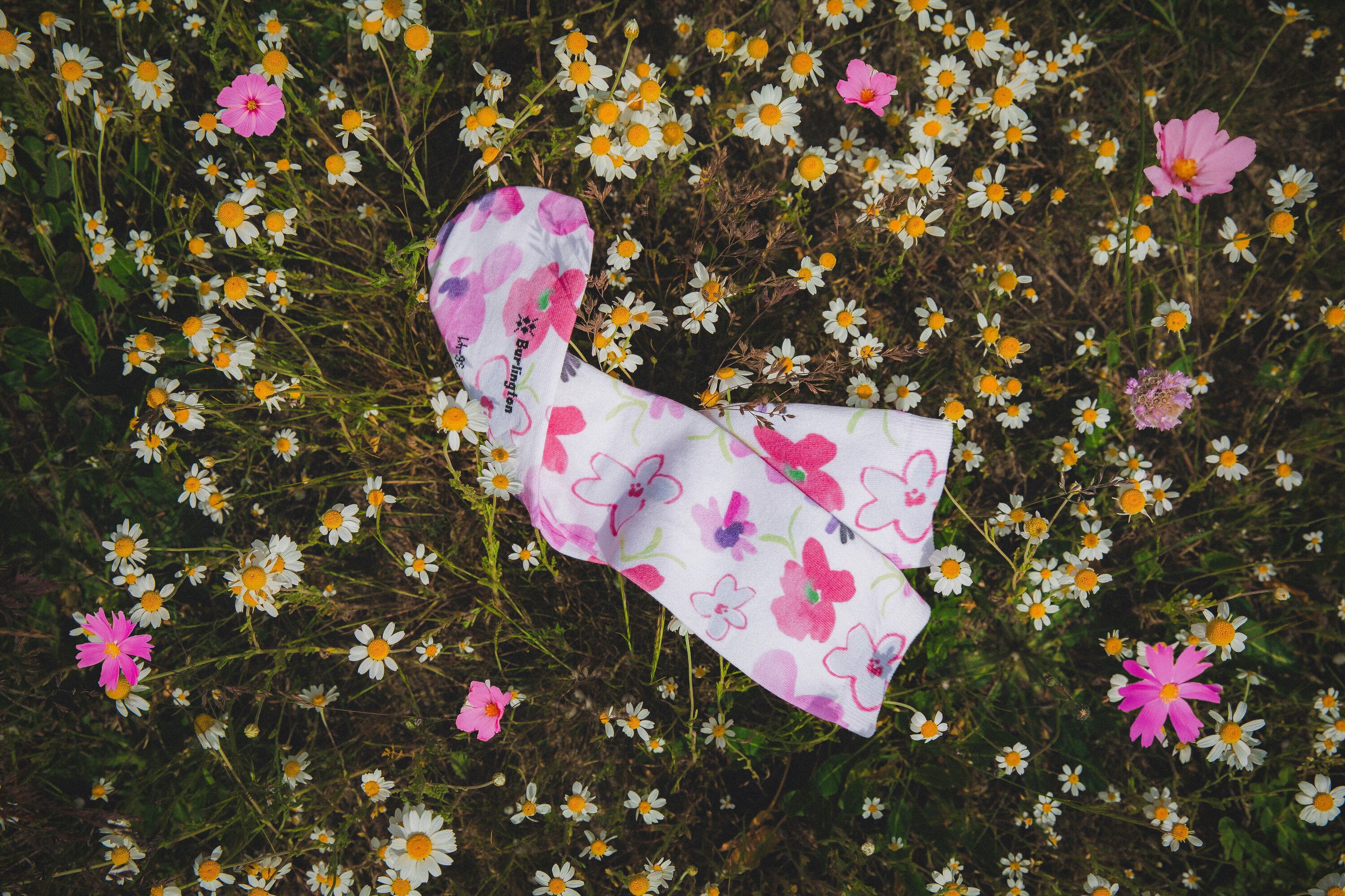 Burlington Socken Garden Bloom Socken (1-Paar)