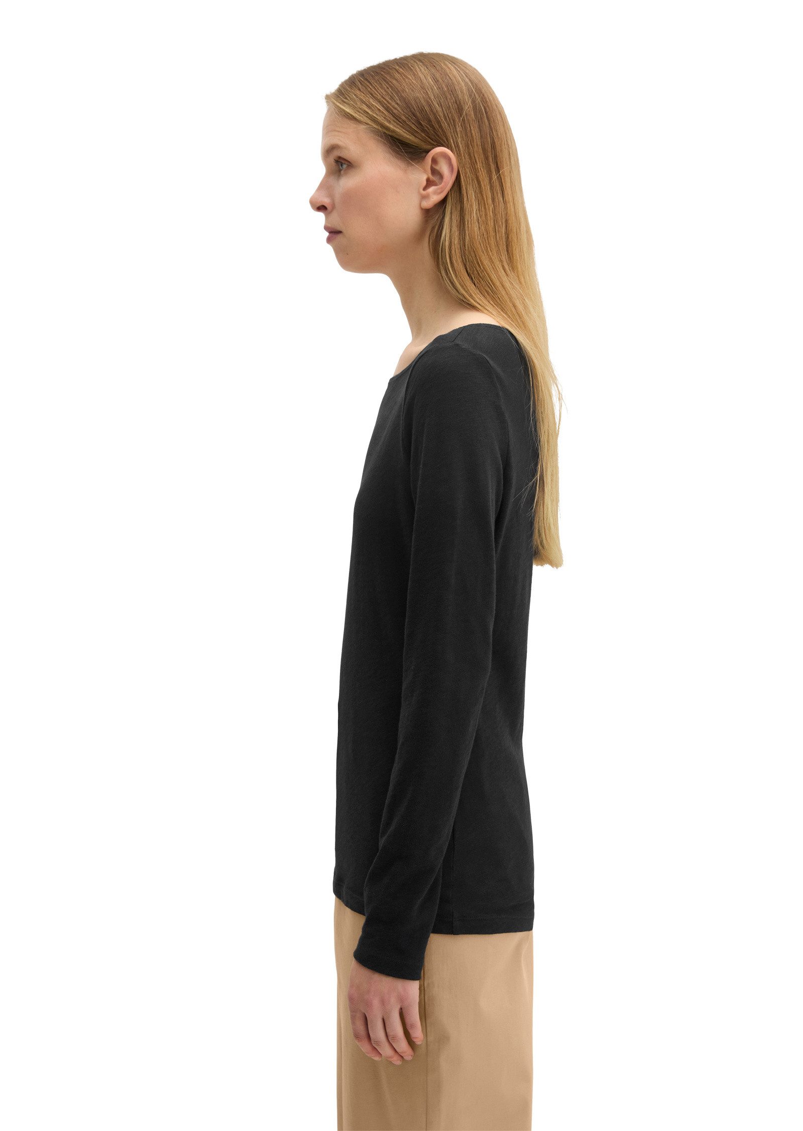 Marc O'Polo Langarmshirt aus Organic Cotton günstig online kaufen