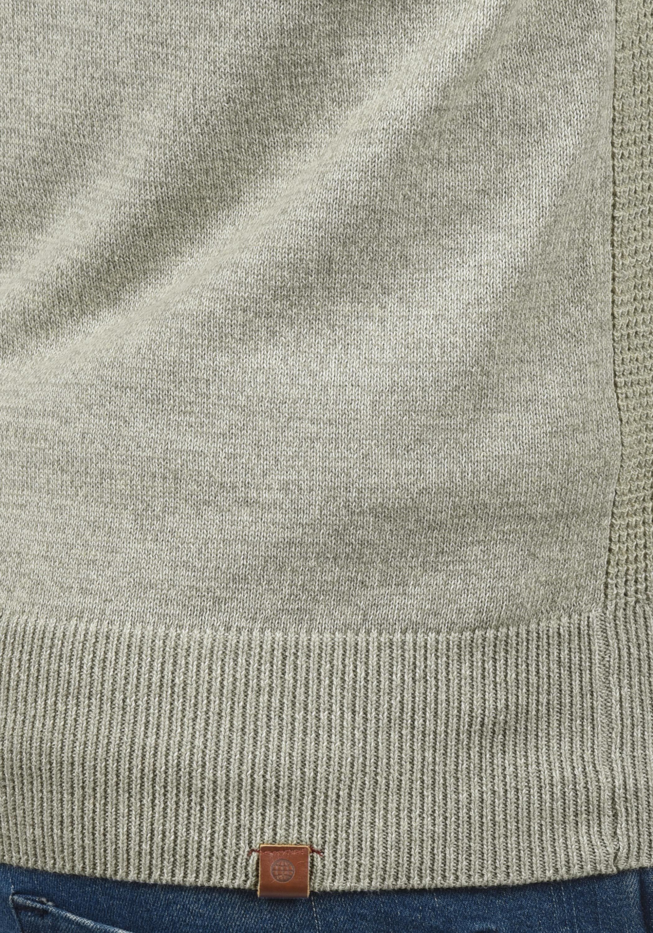 Blend Troyer BHGrandolf Grobstrick-Troyer mit Stehkragen
