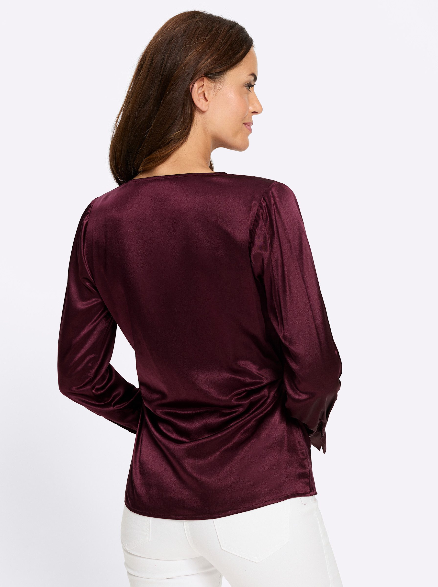 heine Klassische Bluse Bluse Langarm