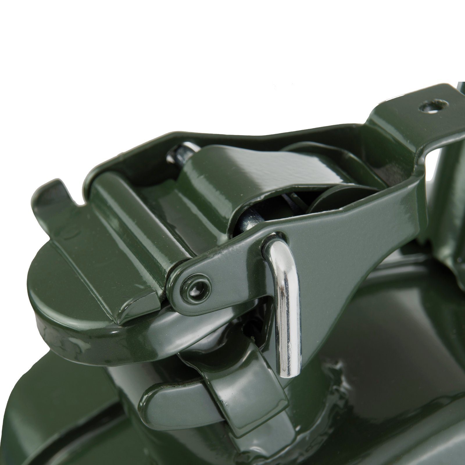 (3er Holmwerk 3x Liter 5 Kanister Set) Kraftstoffkanister Metall grün oliv