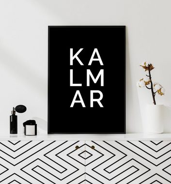 NORDIC WORDS Poster Stadt KALMAR