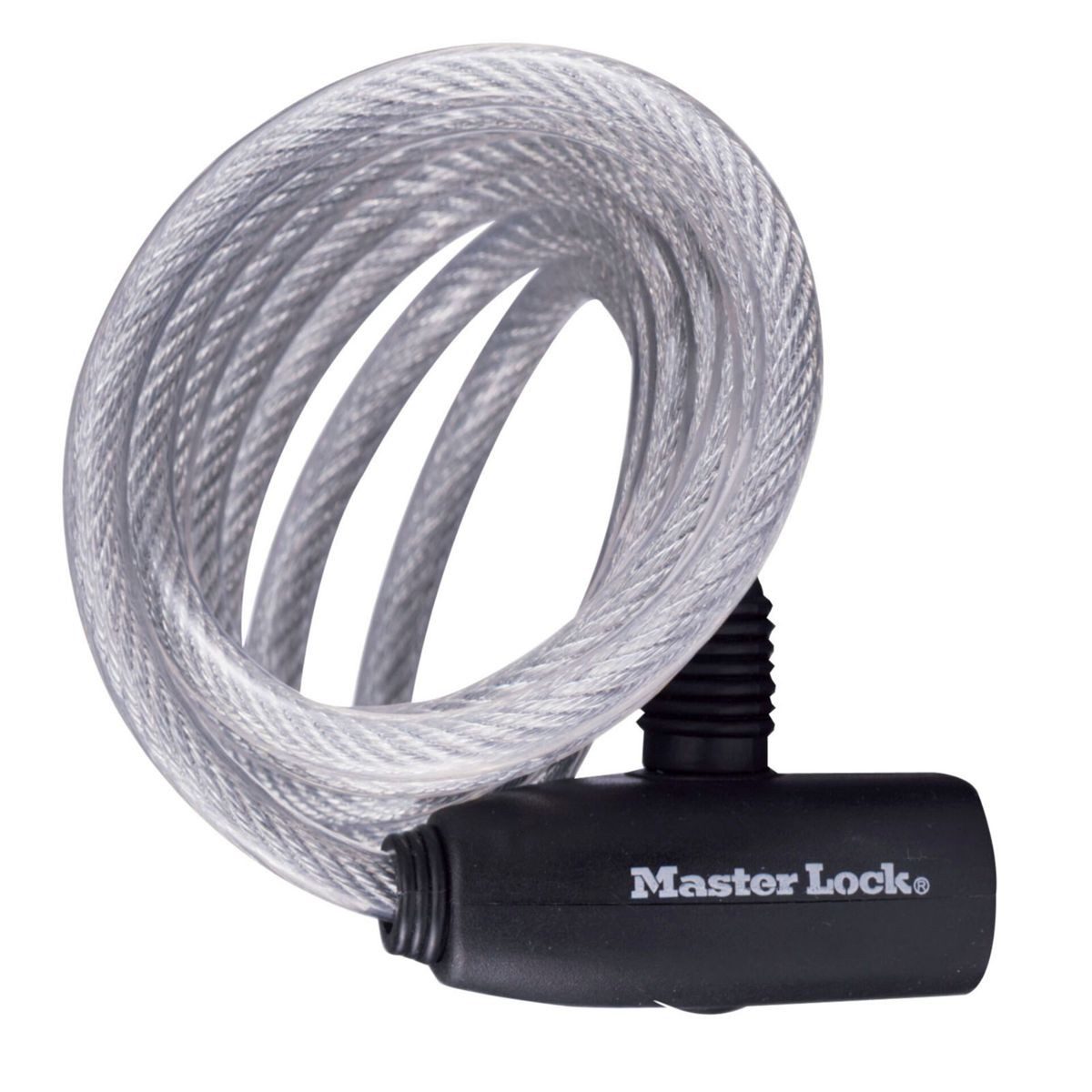 Master Lock Zahlenkabelschloss 3x1 8mm Spiralkabelschloss 8127EURTRI