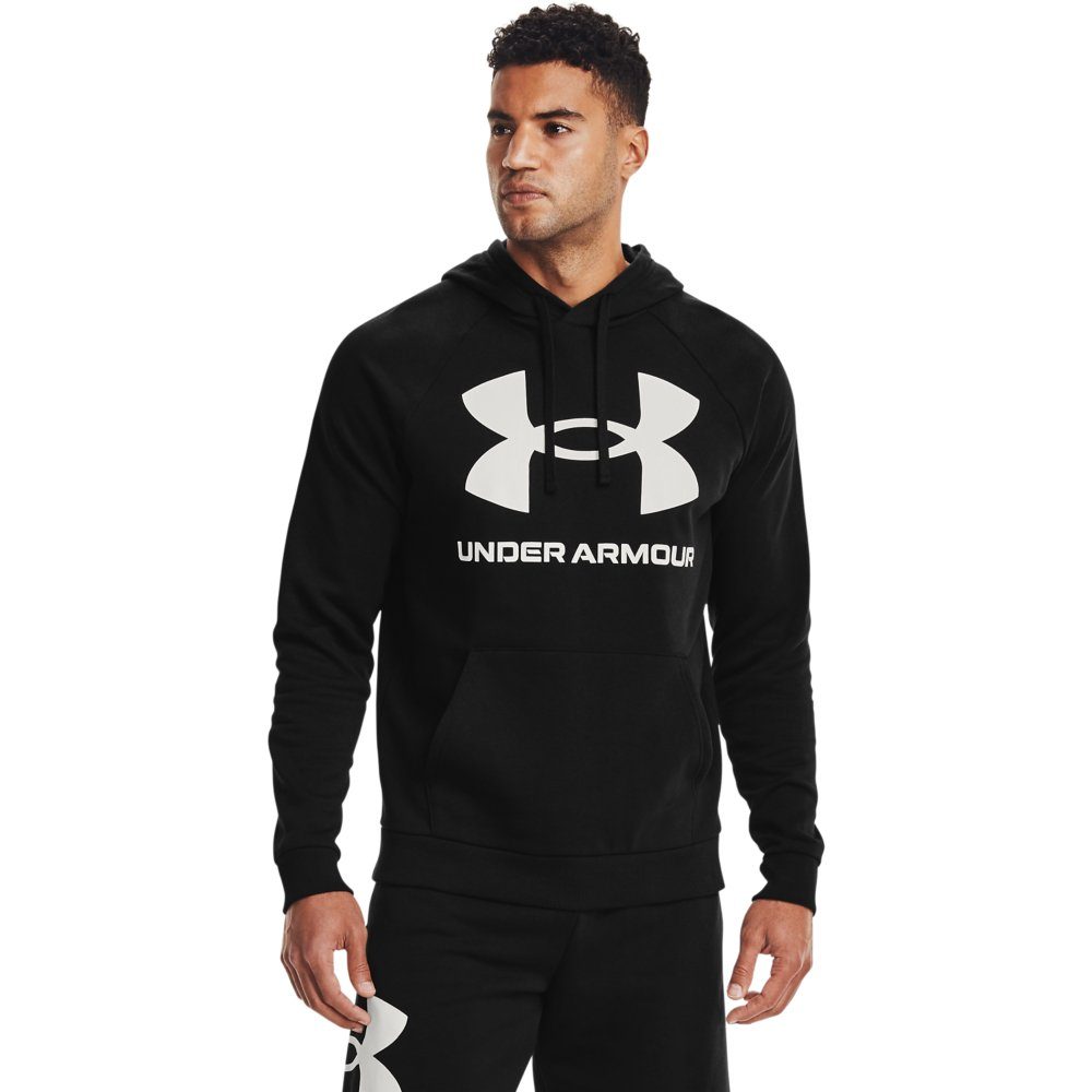 LOGO schwarz BIG RIVAL Armour® Kapuzensweatshirt FLEECE Under UA HD