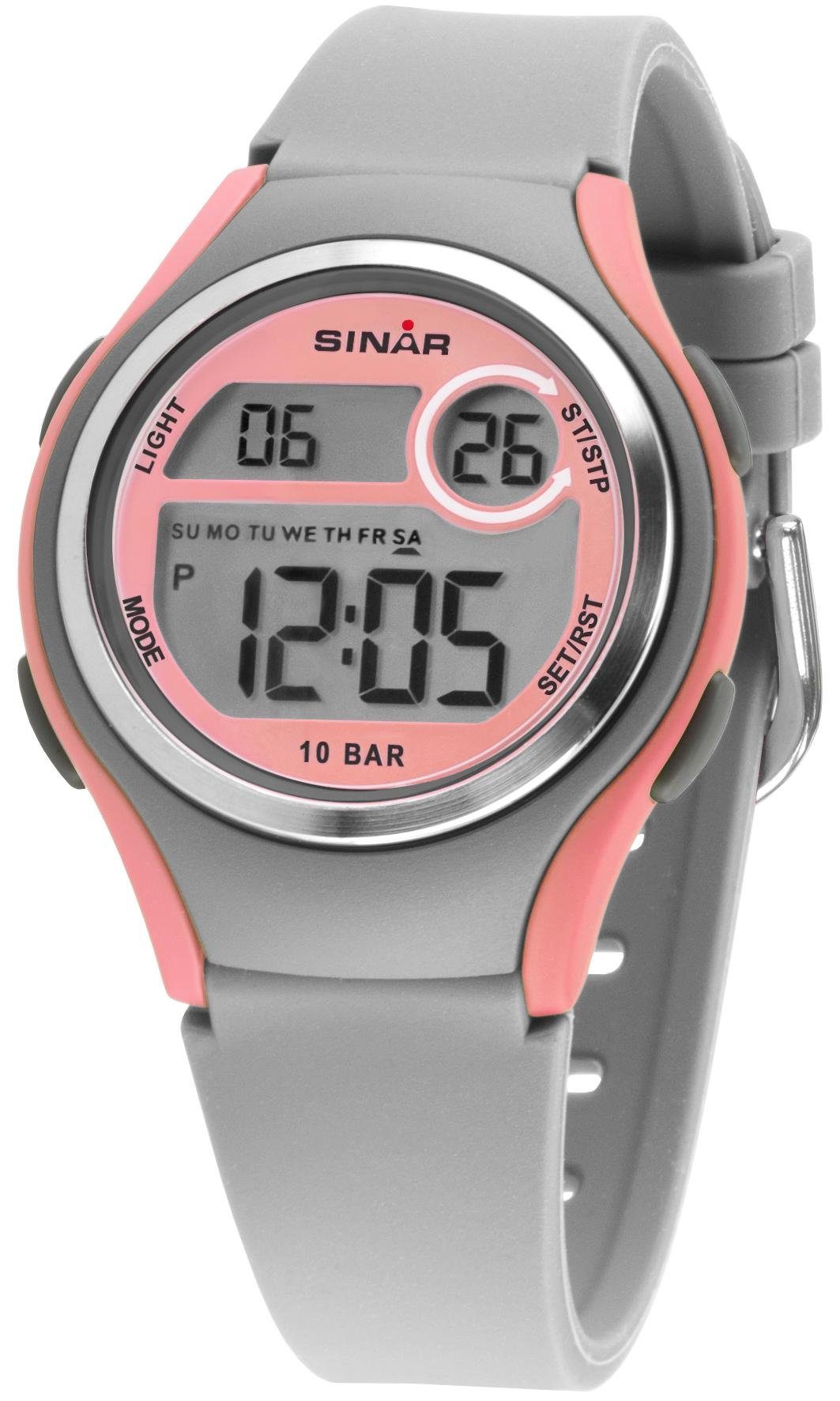 SINAR Chronograph XE-64-9, Armbanduhr, Quarzuhr,Digitaluhr,Damen, Jugendlic günstig online kaufen