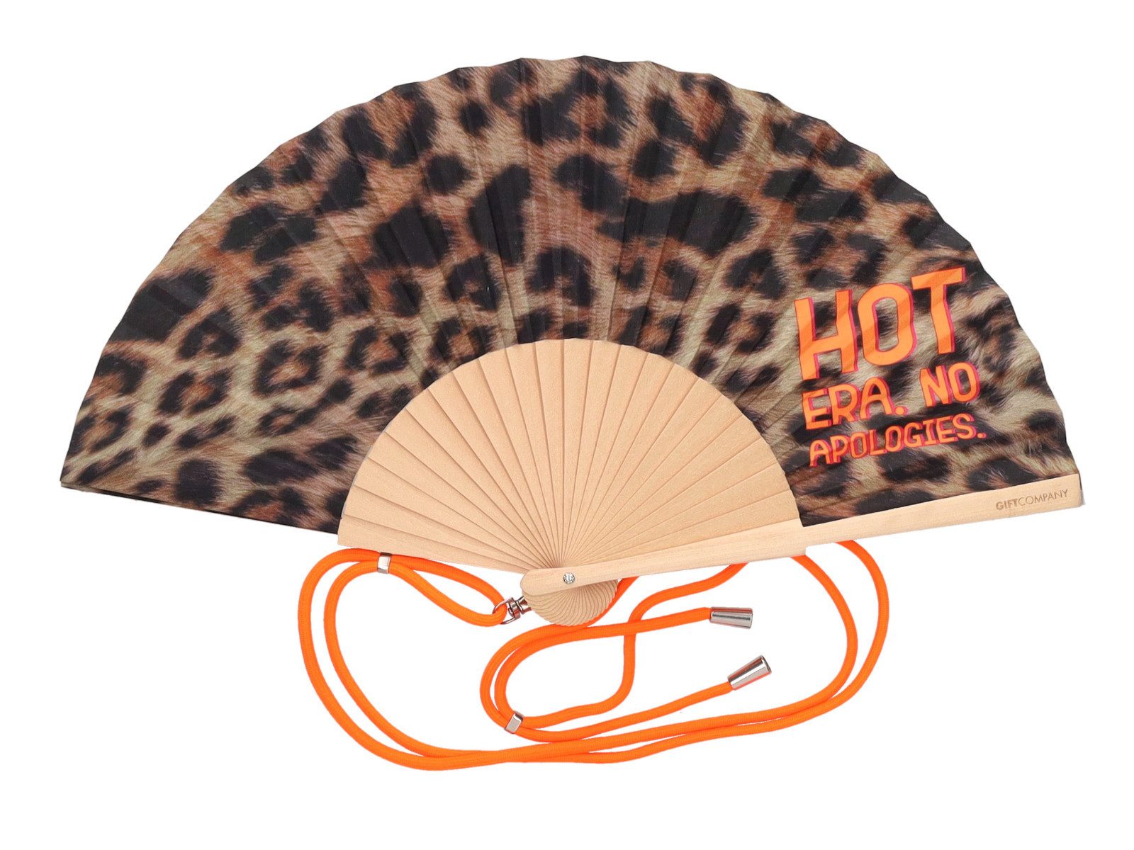 Giftcompany Dekoobjekt Fififan Fächer Leo Hot Era braun 23cm