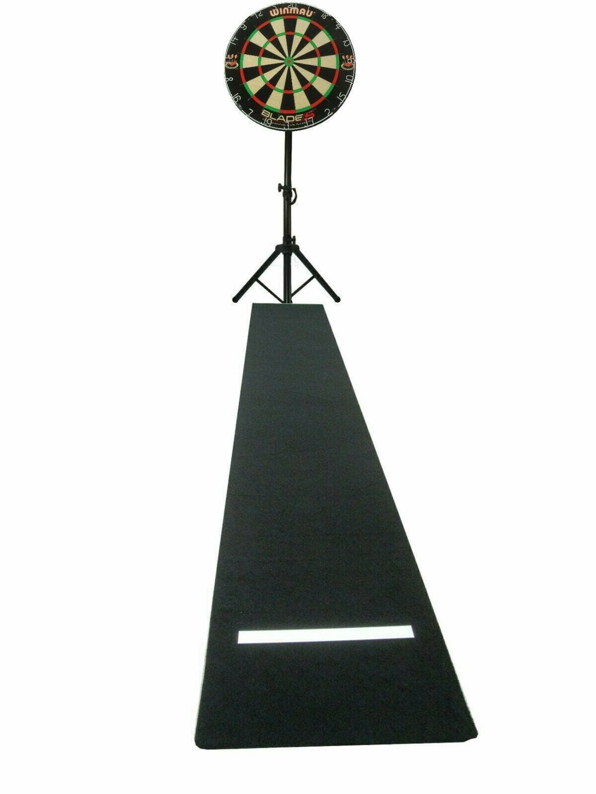 Dartscheibe Winmau Blade 6 Sisal Steel Dartboard Set Ständer mobil Board Dartmatte