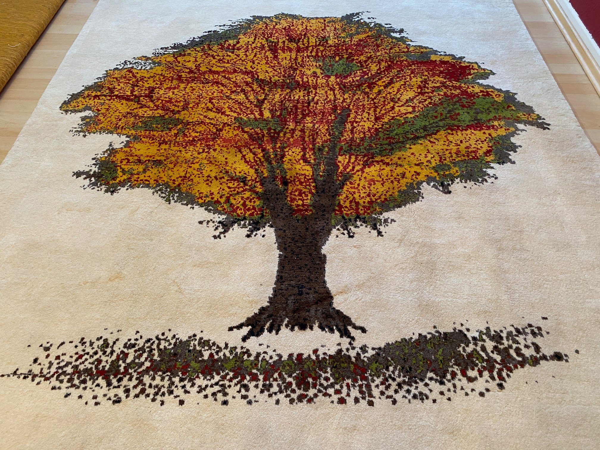 Orientteppich Original Perser Baum Gabbeh Lori Fein 261×180 Unikat, Morgenlandbazar, Einzelstück mit Zertifikat