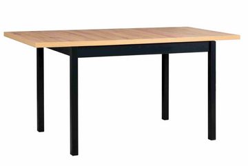 Furnix Esstisch Mekkie 10 Küchentisch ausziehbare Tischplatte Holzbeine 120-150x80 cm, Rahmen und Beine aus Buche massiv, nachhaltig & langlebig