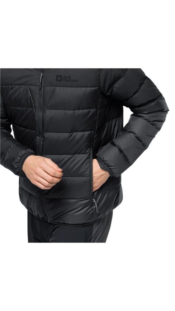 Jack Wolfskin Winterjacke Winter-Daunenjacke DNA Tundra Hoody mit Kapuze (sehr warm, winddicht)