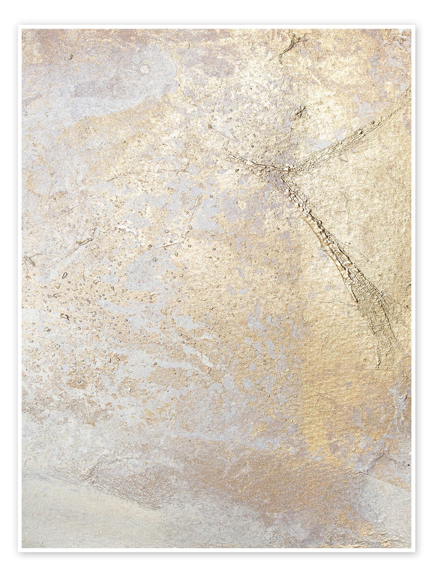 Posterlounge Wandbild Gold Fusion VI, Julia Contacessi, erhältlich als Post günstig online kaufen