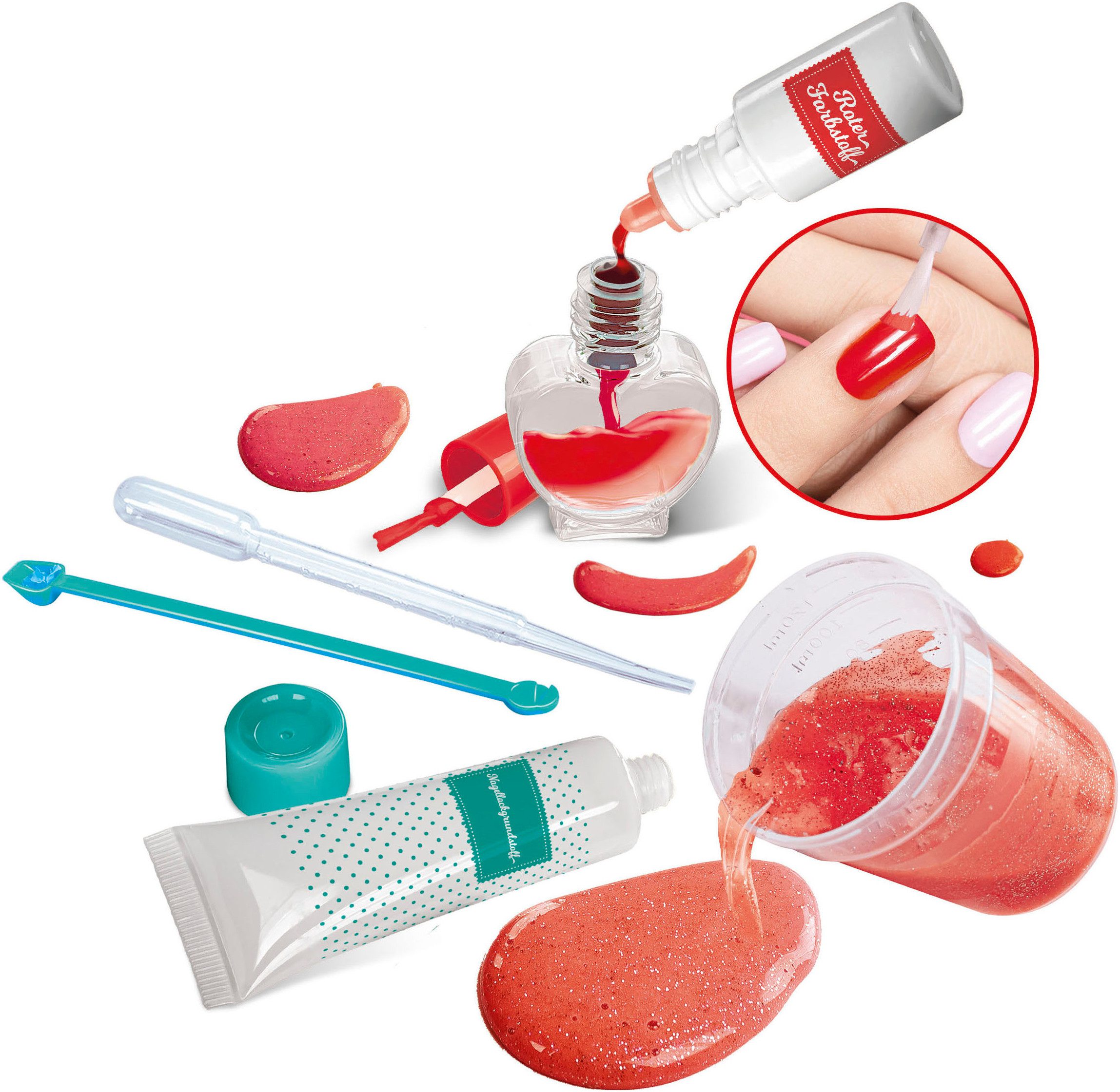 Clementoni® Kreativset Galileo Lab, Nagelpflege-Labor Mini-Set