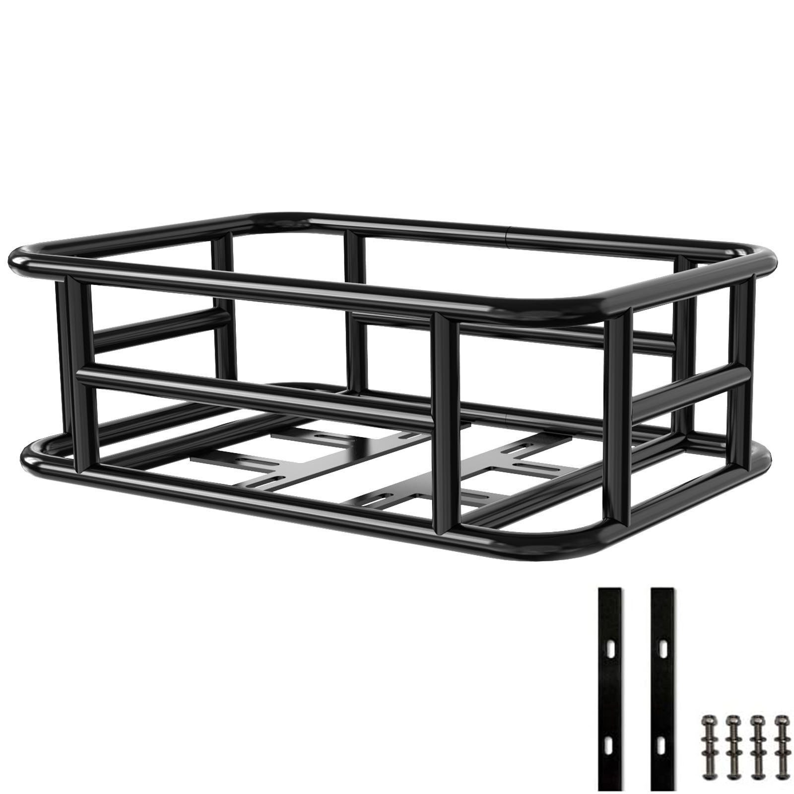 HITWAY Fahrradkorb Hinterradkorb passend für Fahrräder mit Gepäckträger 30,6*43,6*16,2cm