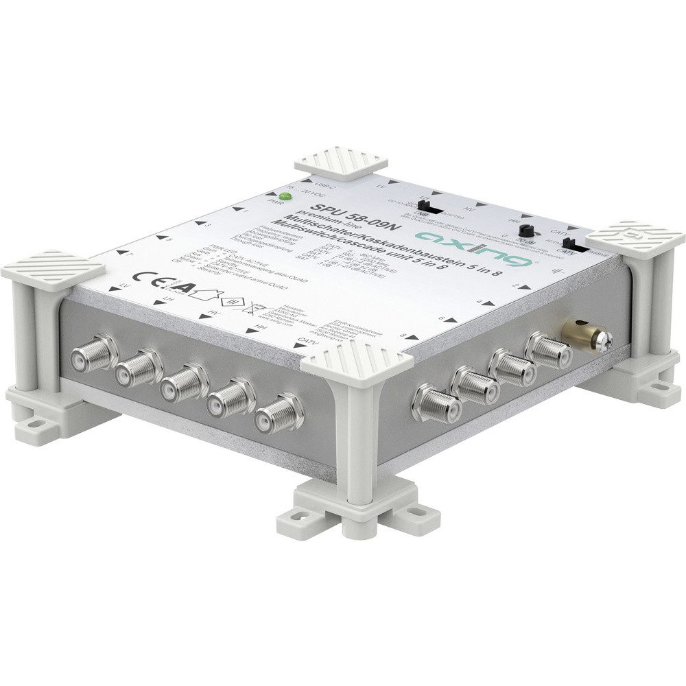 axing SAT-Multischalter Axing SPU05809N SAT Multischalter Eingänge (Multischalter): 5 (4 SAT/1