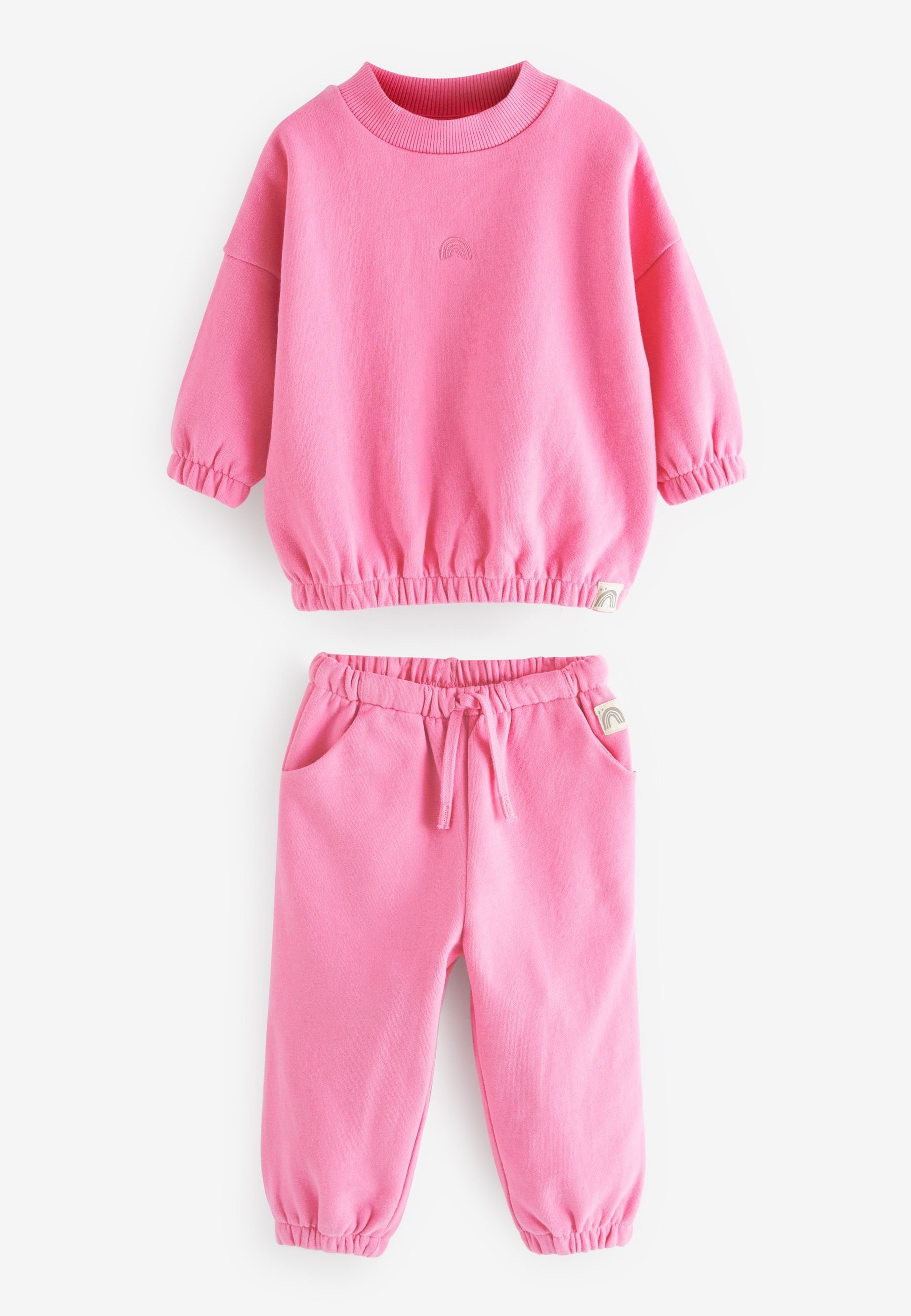 Next Sweatanzug Pink (2-tlg) Bright