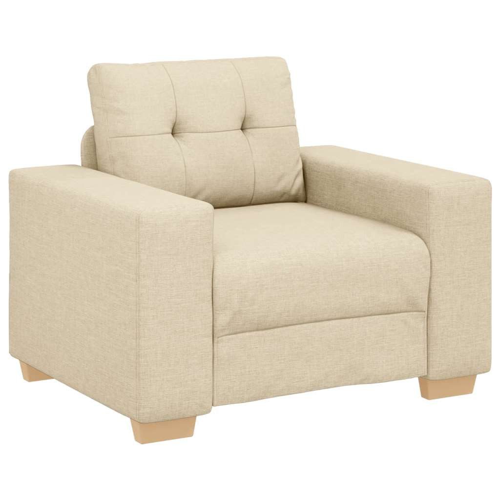 vidaXL Sofa Sofa-Sessel Creme 60 cm günstig online kaufen