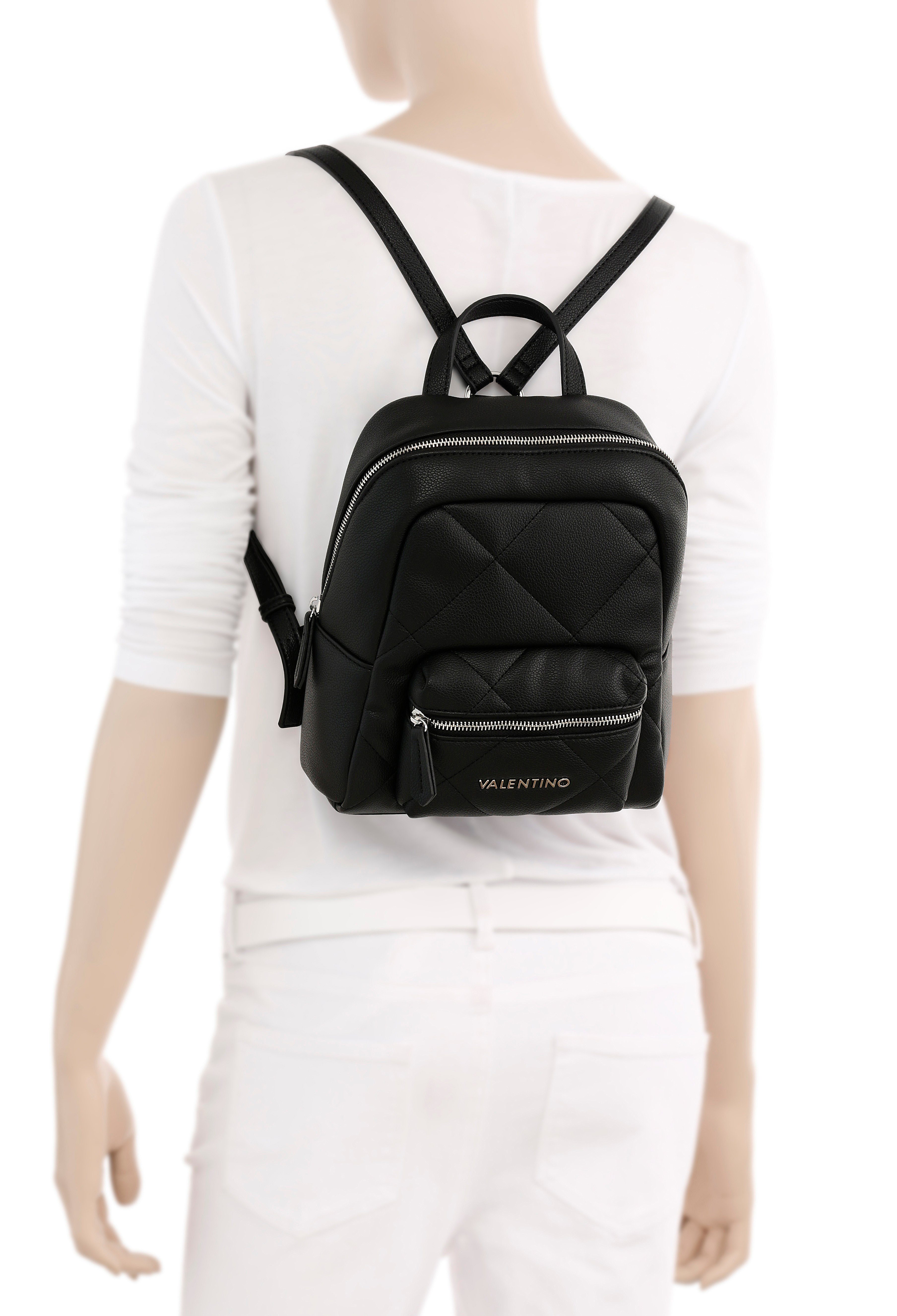 VALENTINO BAGS Cityrucksack Nero Steppung RE, mit modischer COLD