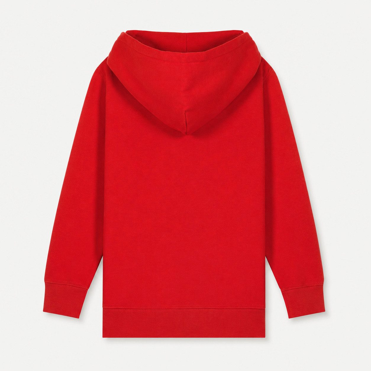 Sitztgut Kapuzensweatjacke Kinder Zip-Hoodie aus Bio-Baumwolle (1-tlg) Doppellagige Kapuze, Metallreißverschluss und Kängurutaschen