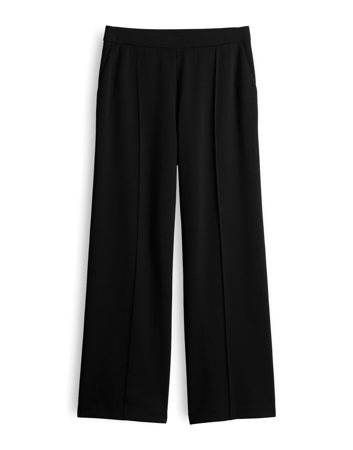 OPUS Stoffhose mit mattem Glanz Abgesteppte Biese für einen cleanen Look