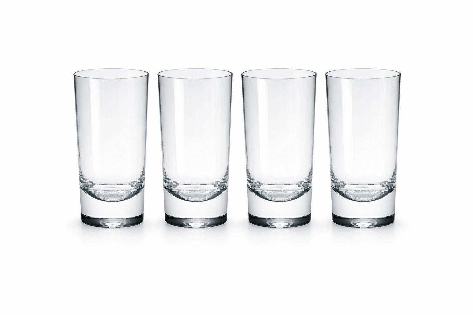 Mach1 Gläser-Set Acrylgläser 4er Set robuste Trinkgläser 290ml für Garten, Camping