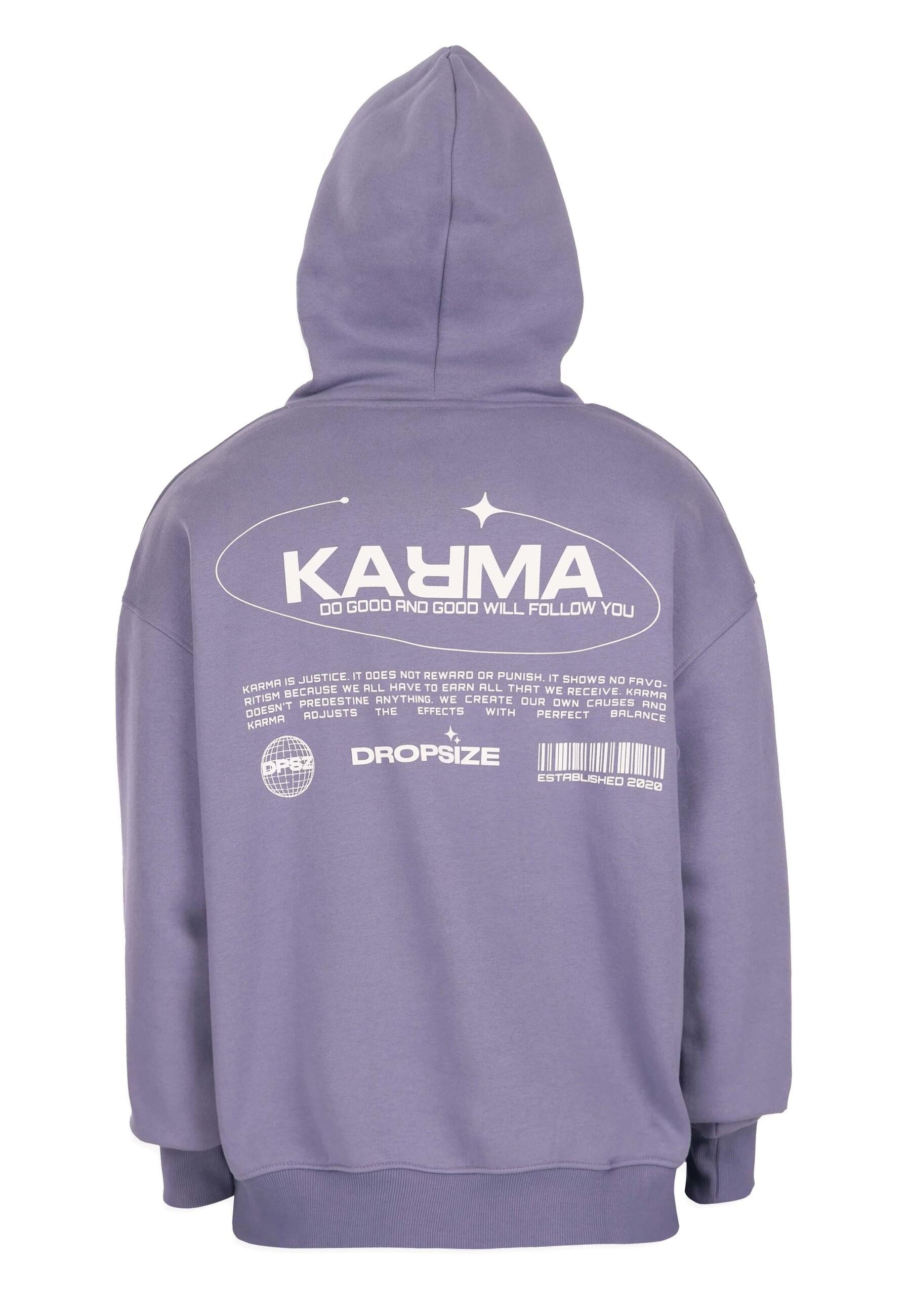 Dropsize Kapuzensweatshirt Dropsize KARMA HOODIE (1-tlg) günstig online kaufen