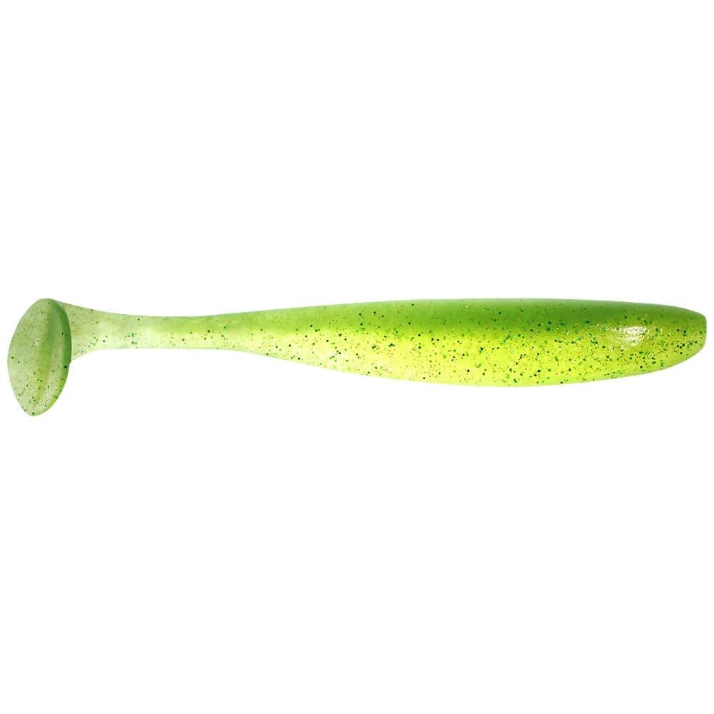 Keitech Kunstköder Keitech Gummifisch Easy Shiner 424 Lime Chartreuse, (10-St)