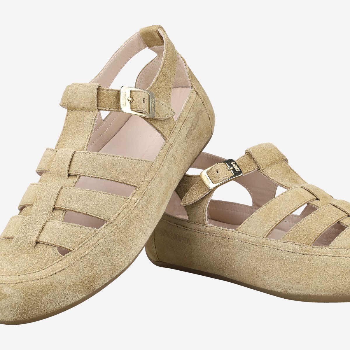 Candice Cooper Candice Cooper 2016595.08.0E05 ROCK T-BAR, Sandaletten, Beige, Damen Sandalette