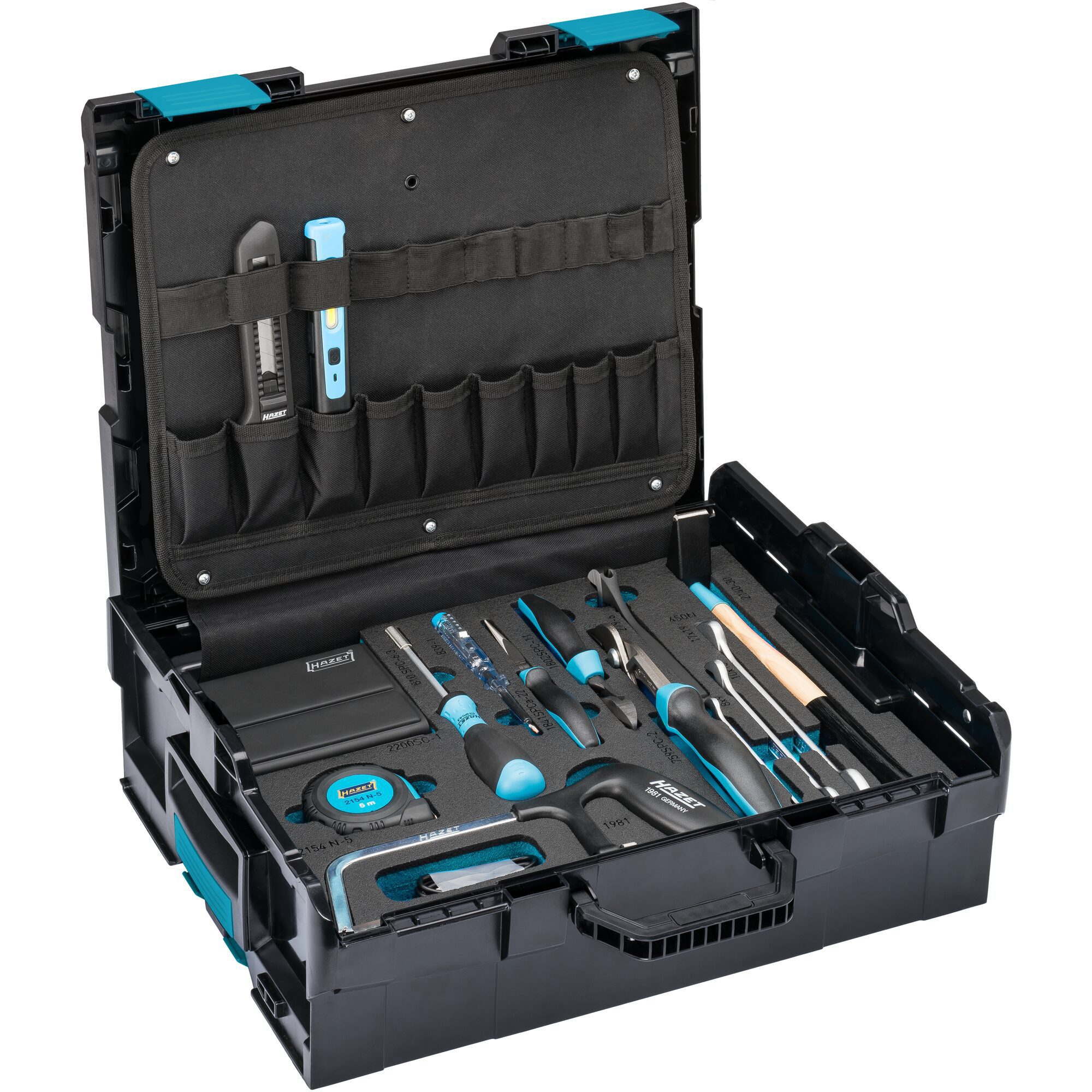 HAZET Werkzeugset Hazet L-Boxx mit Sortiment 190L-136/83, (83-tlg)