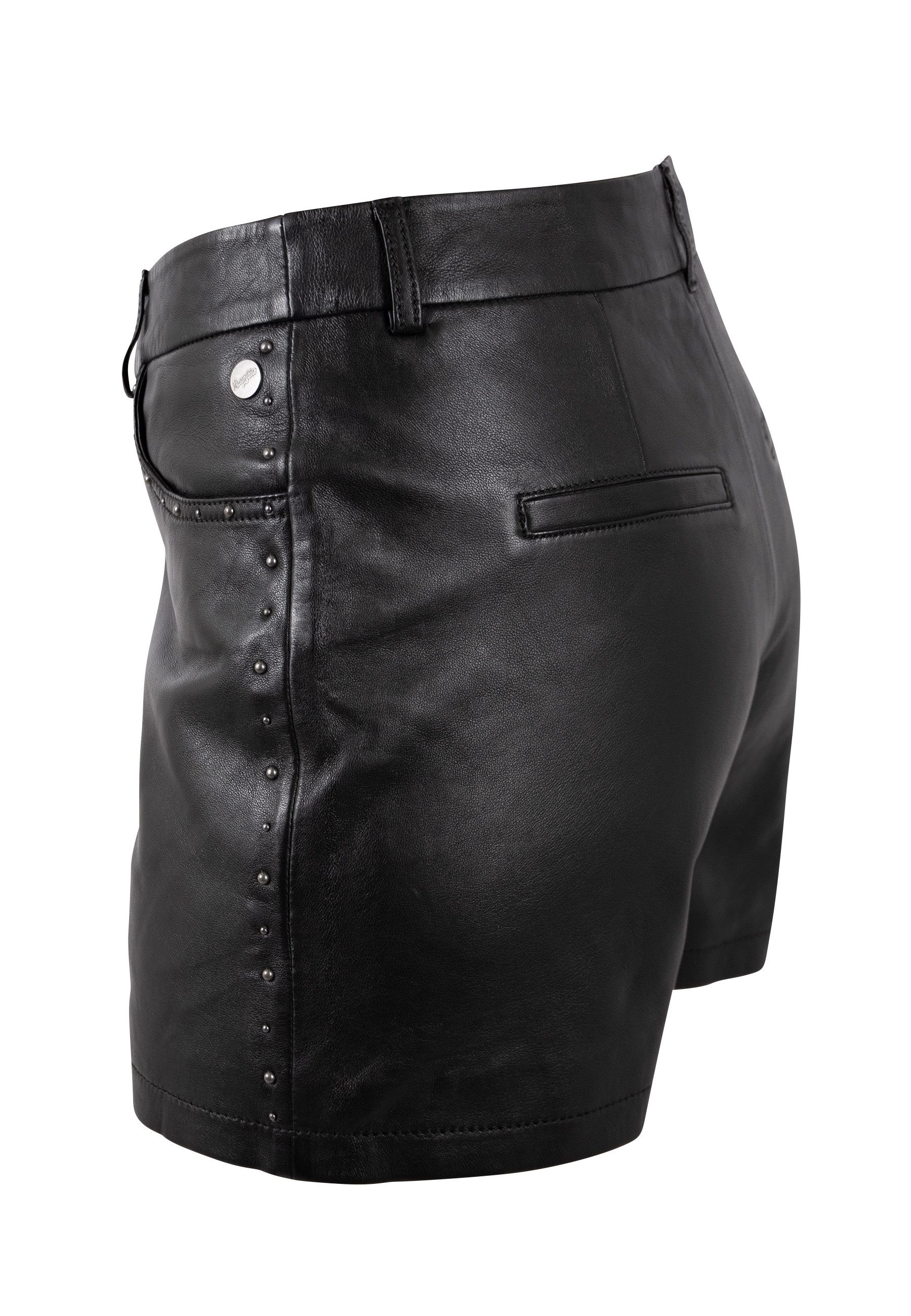 Mauritius Shorts MWLuneth aus Leder gefertigt